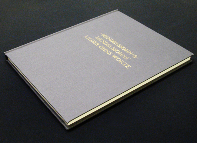 Marianne Holm Hansen: Mendelssohn, 2013 ©