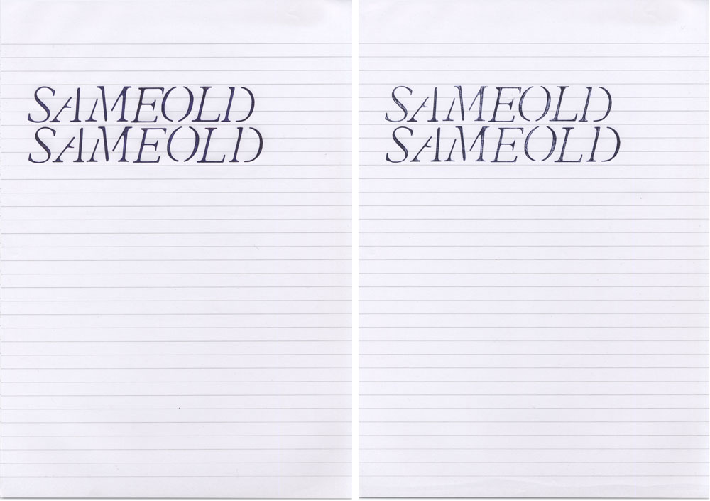 Marianne Holm Hansen: '50 30 Days of Same Old', 2015 ©